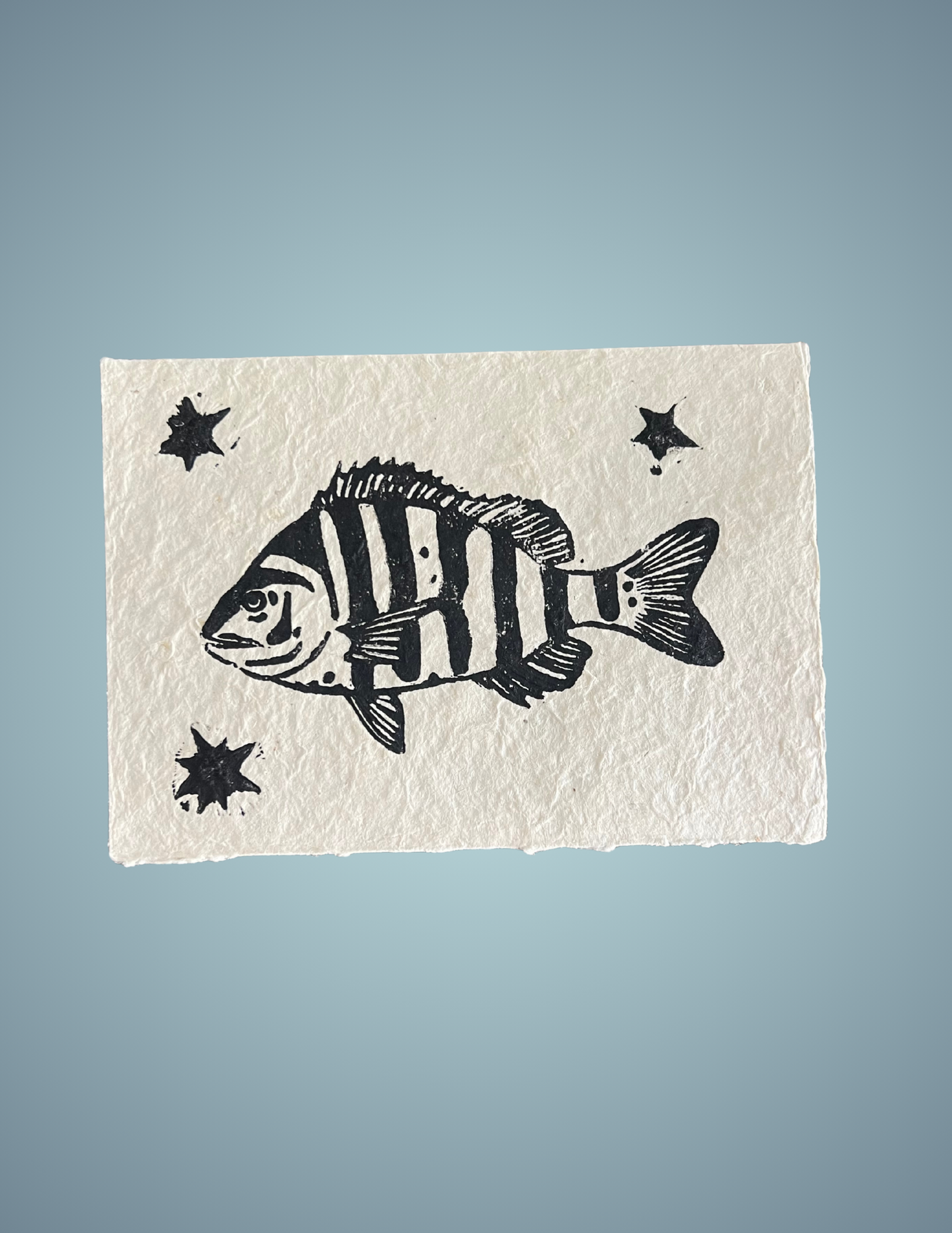 Linocut Print - Sheepshead