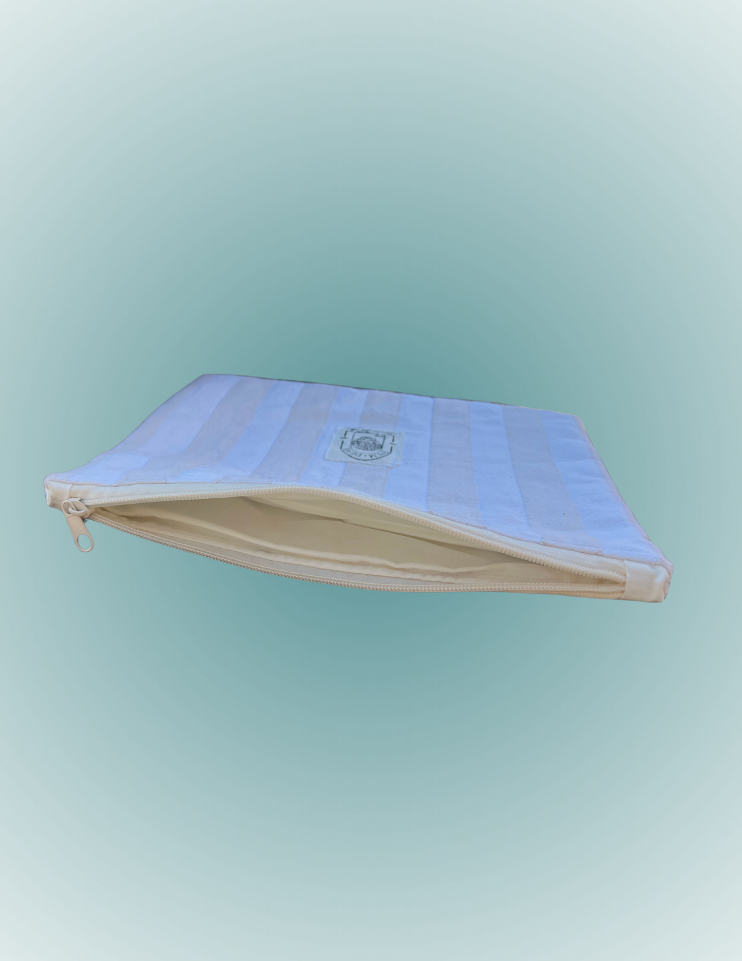 Sun, Sand, and Stripes - Large Zip Pouch