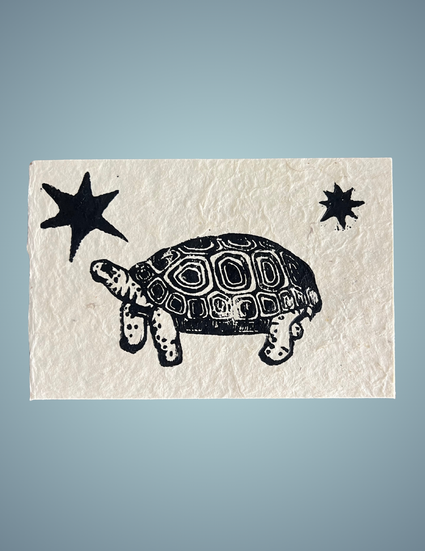 Linocut Print - Gopher Tortoise