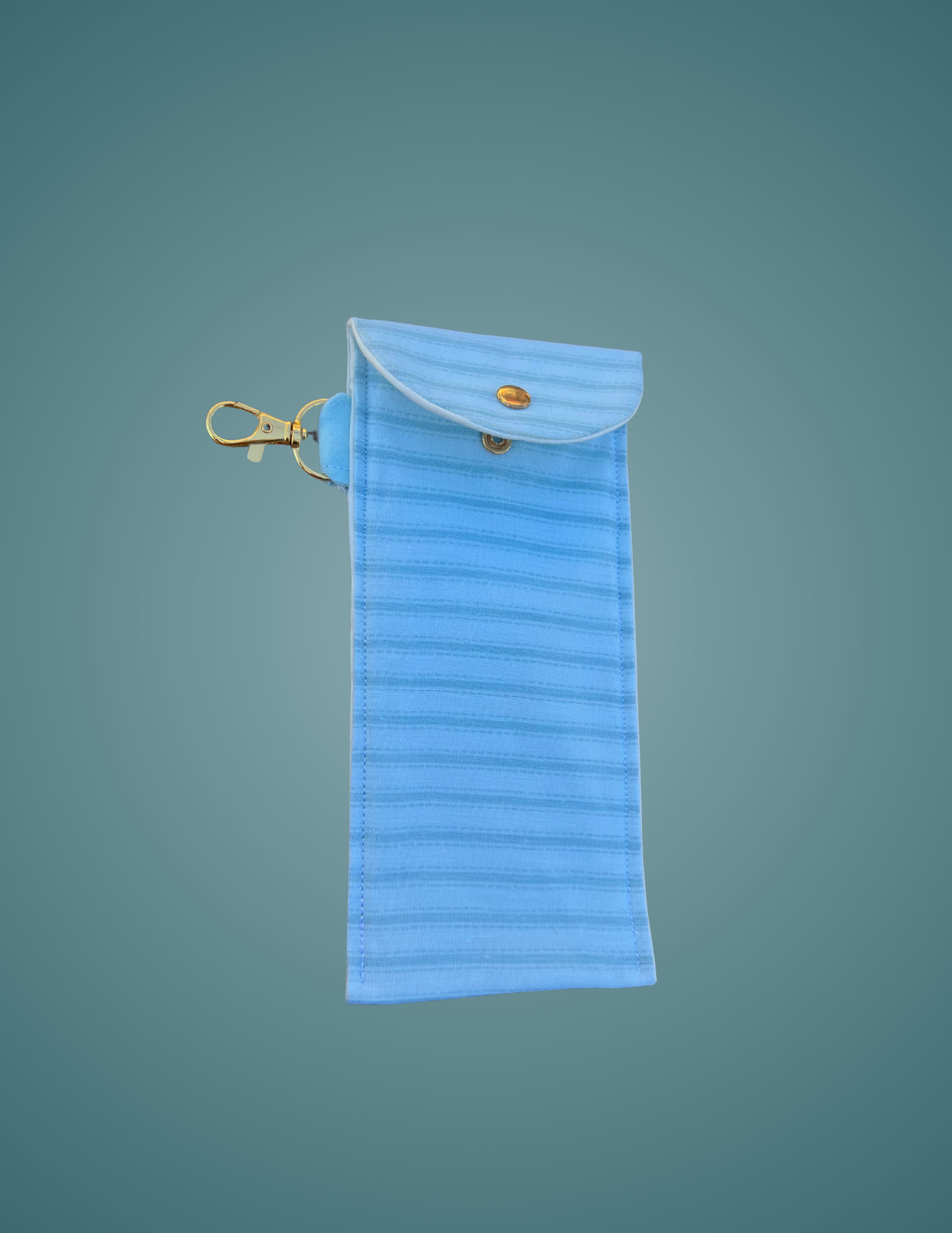 Lagoon Stripes - Sunglass Pouch