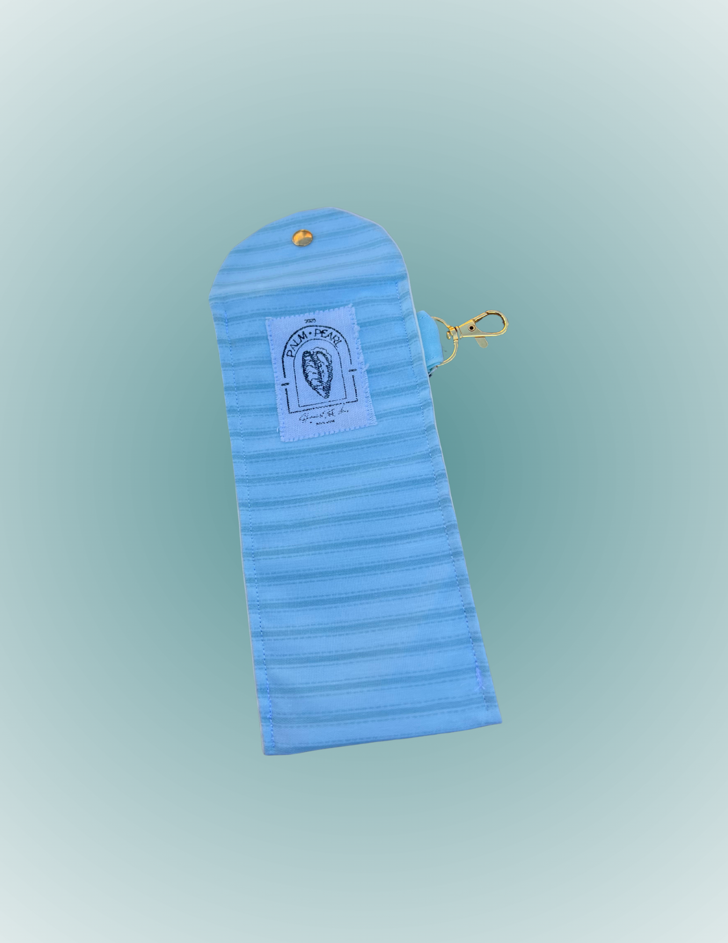 Lagoon Stripes - Sunglass Pouch