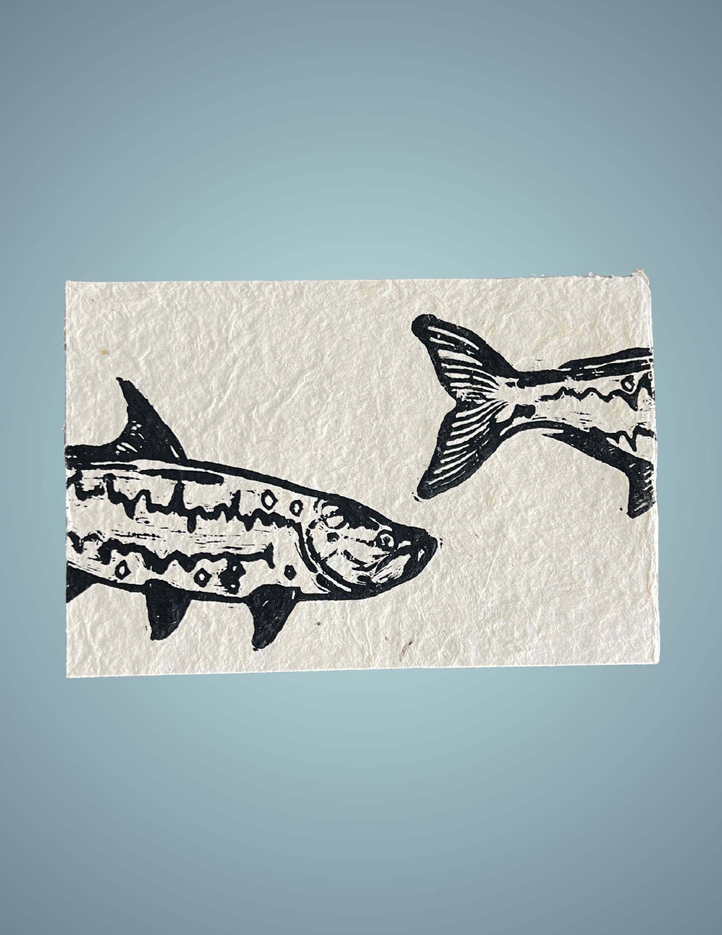 Linocut Print - Tarpon