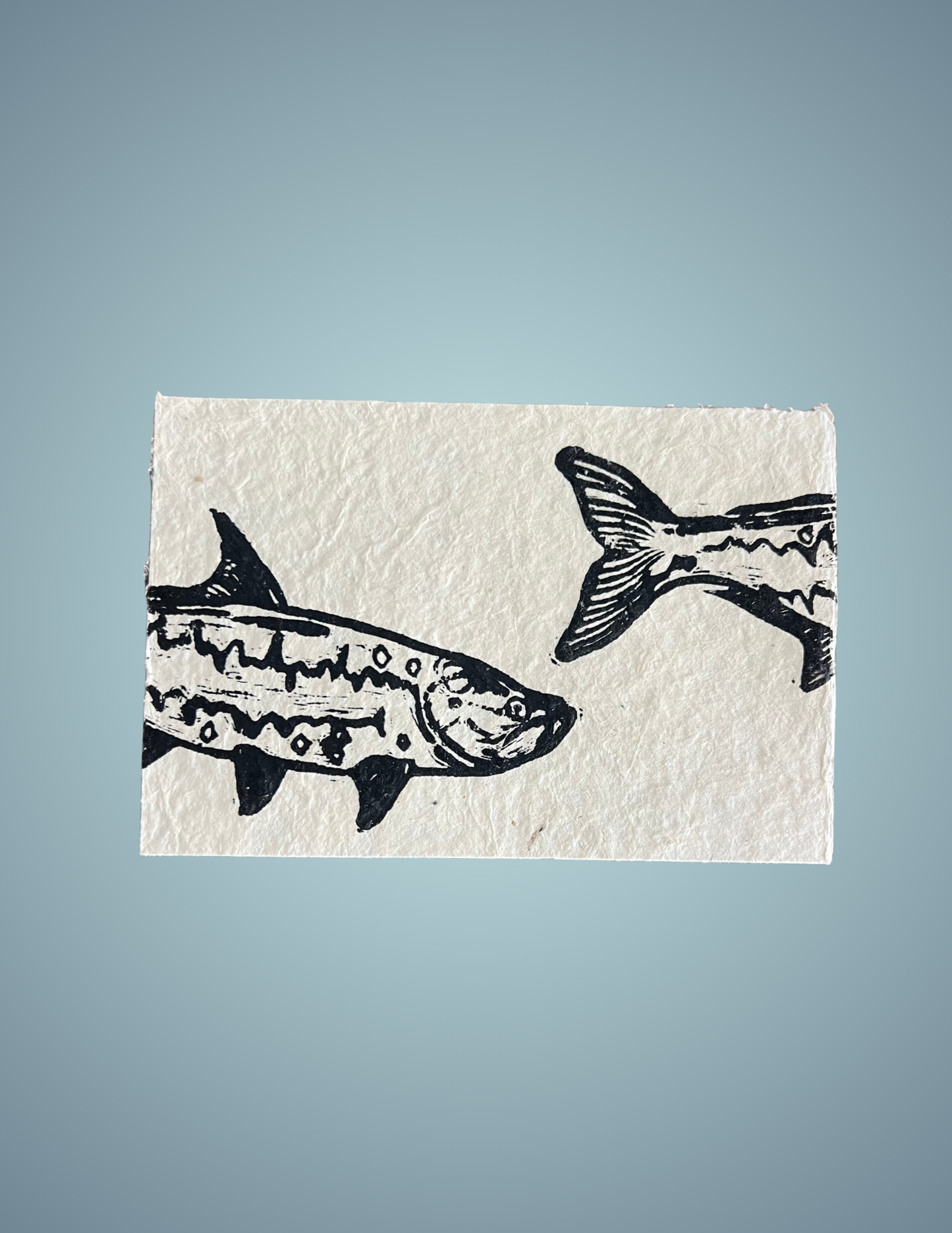 Linocut Print - Tarpon