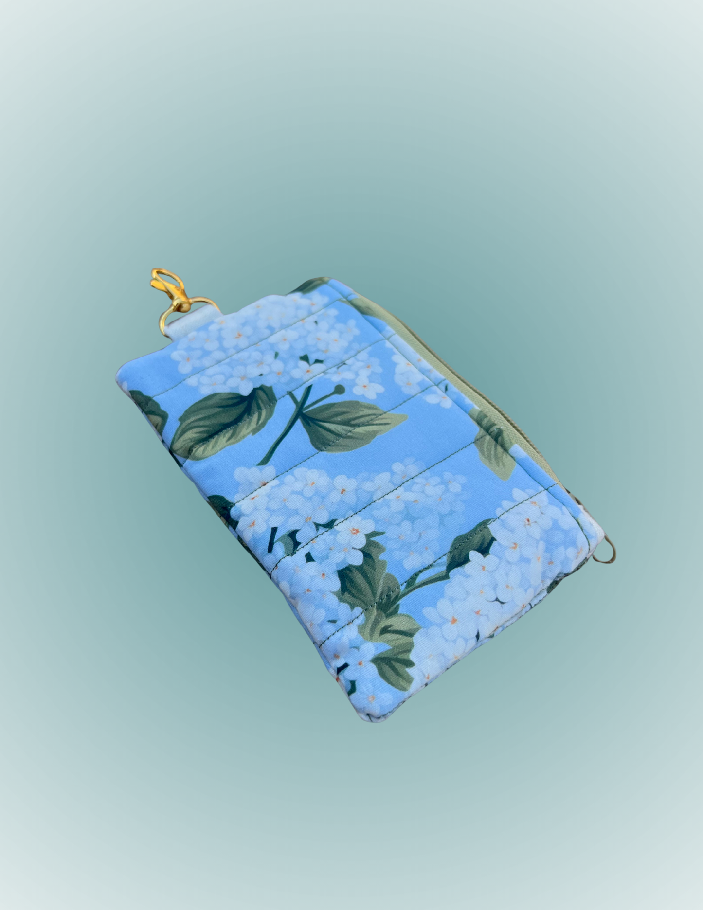 Hydrangea Breeze - Wallet Zip Pouch