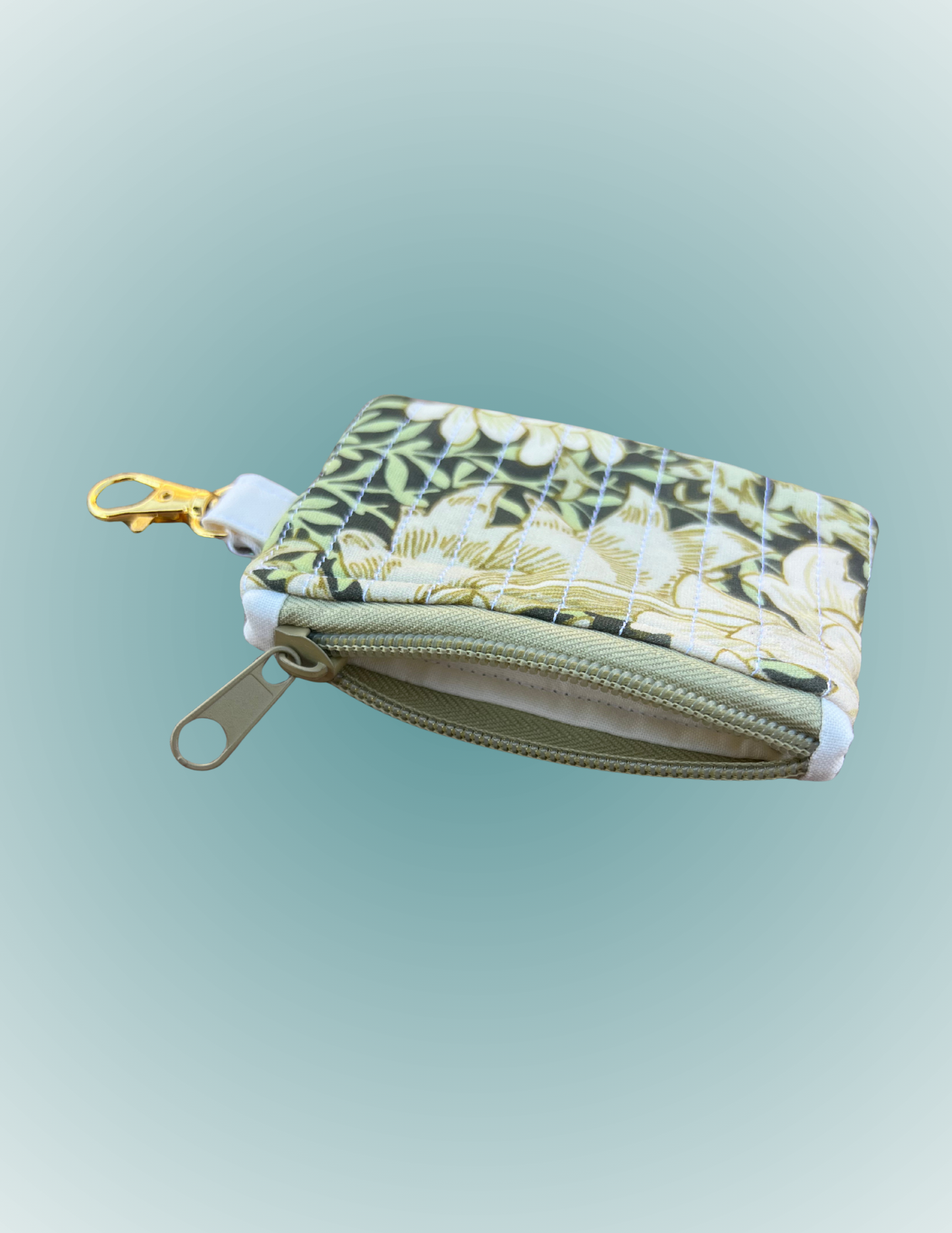 Coastal Chrysanthemum - Wallet Zip Pouch