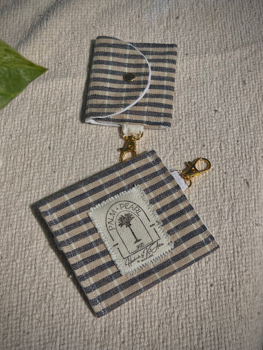 Harbor Plaid - Airpod Pouch/Pocket Pouch