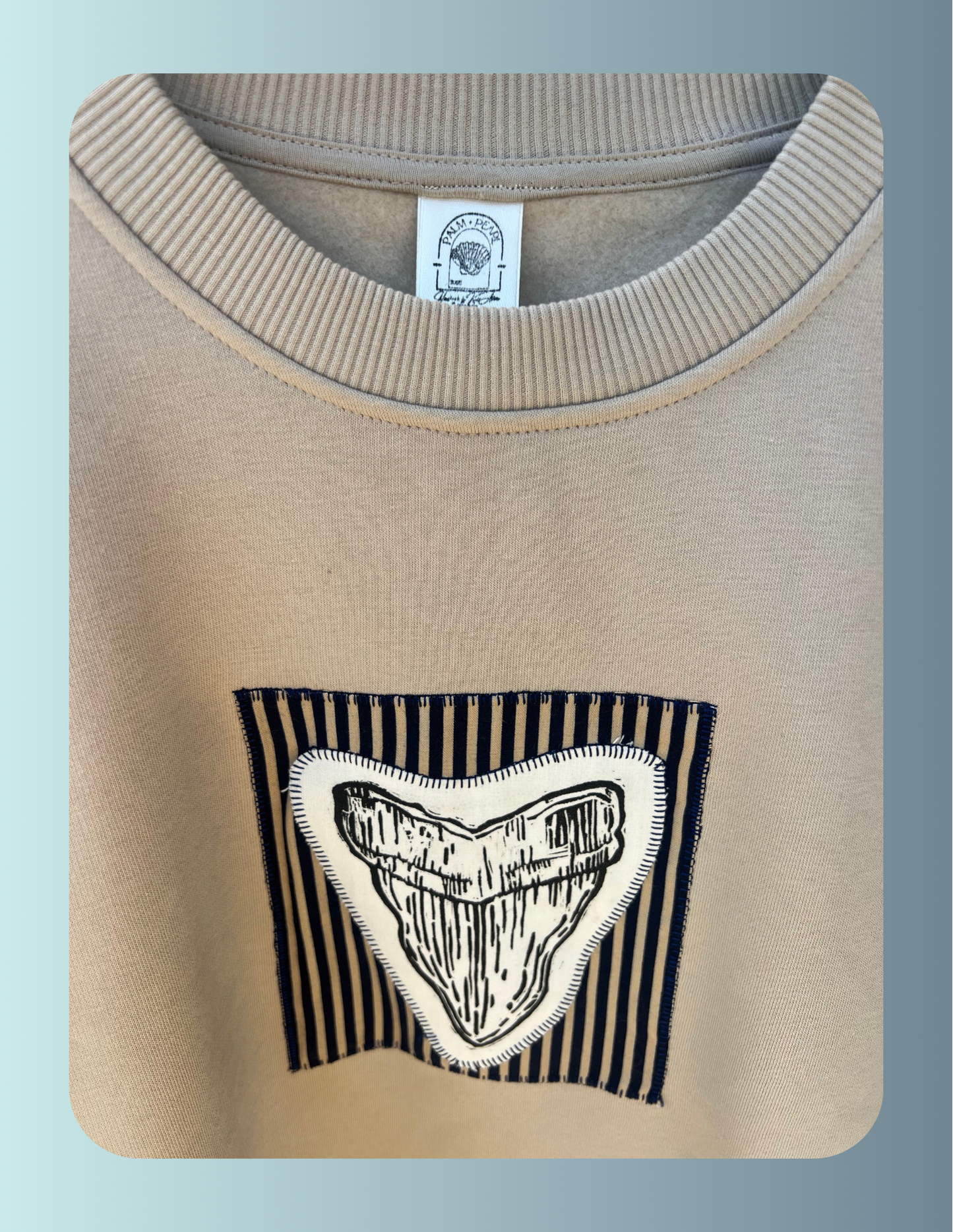 Shark Tooth - Patch Hoodie