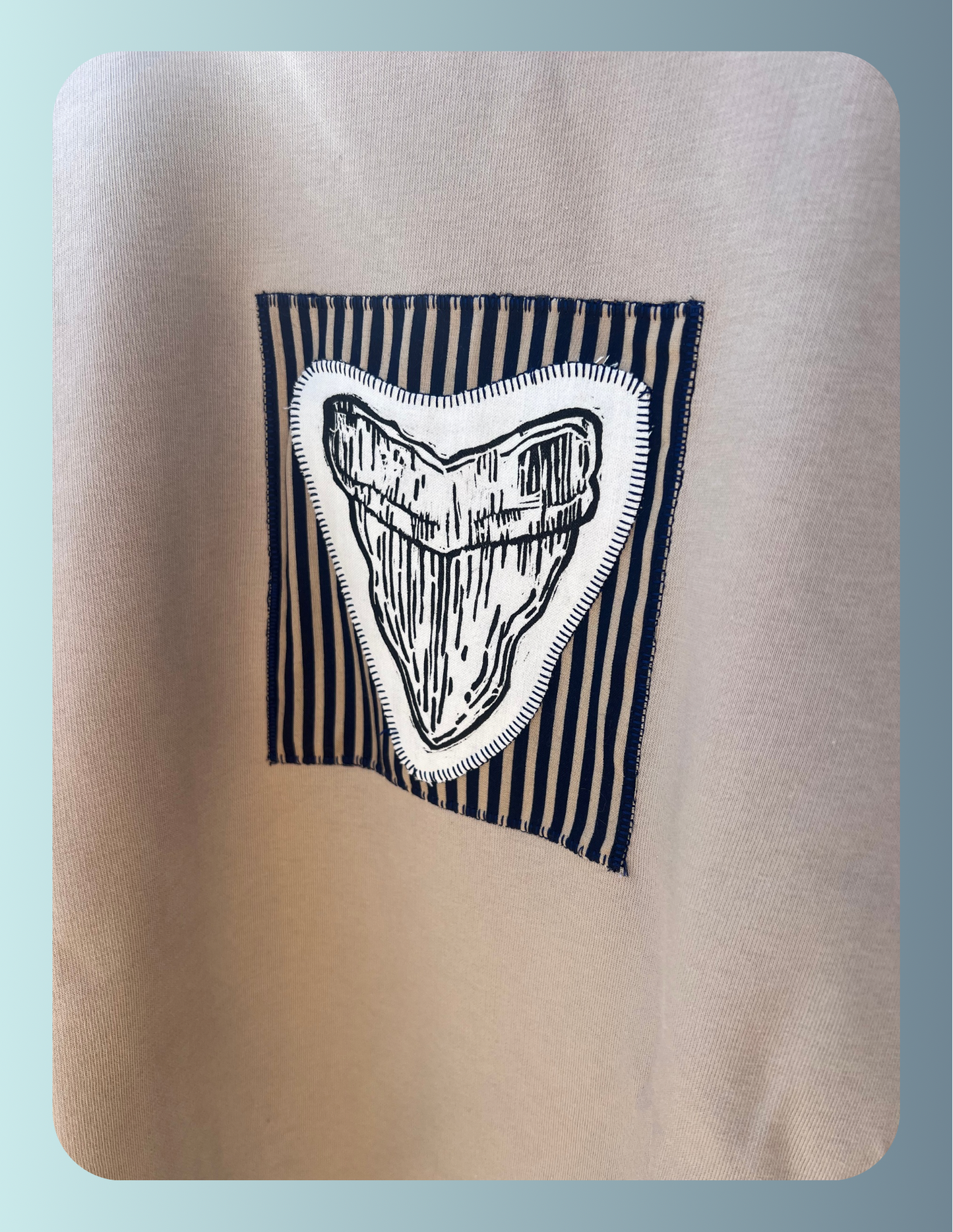 Shark Tooth - Patch Hoodie