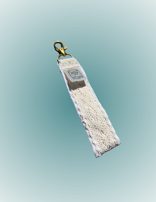 Beach Picnic - Wristlet Keychain