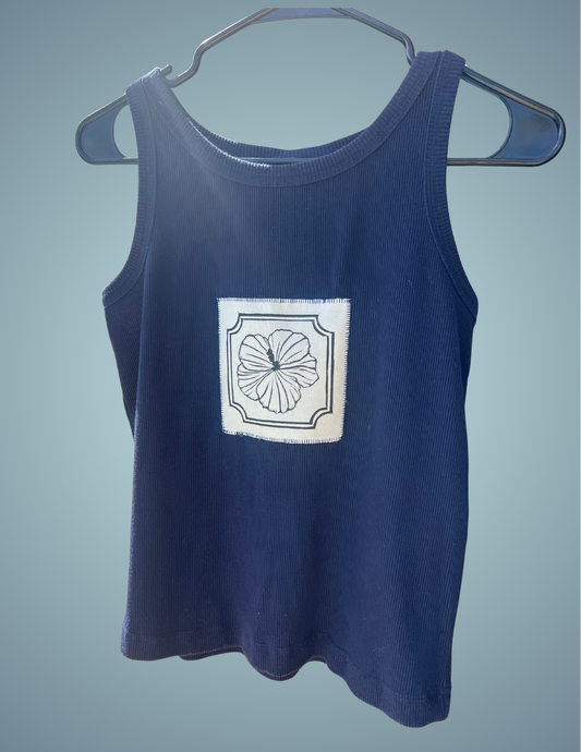 Hibiscus Flower- Tank Top