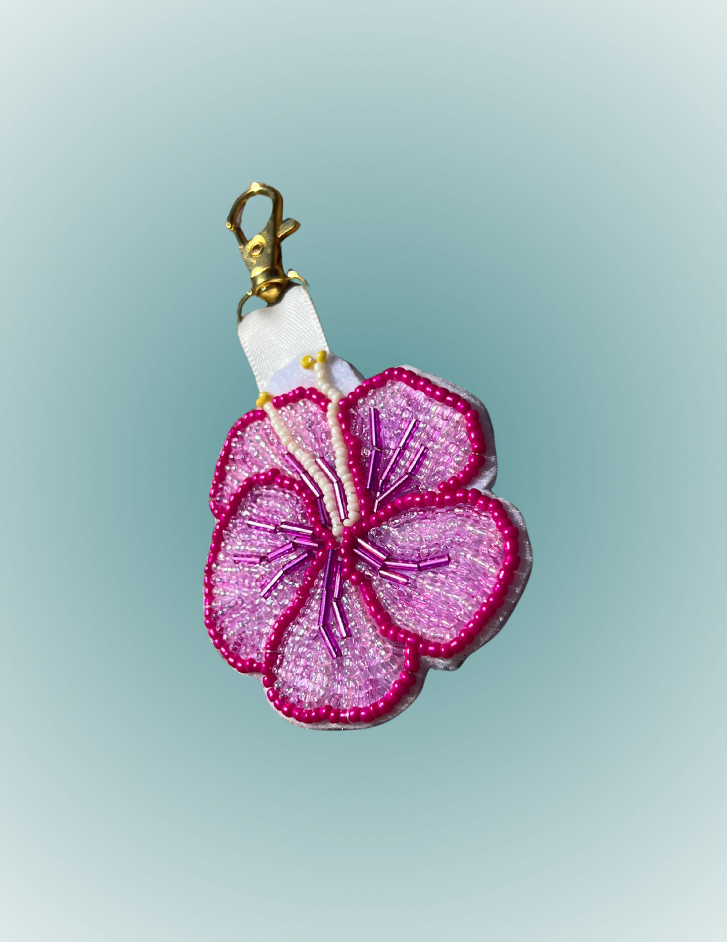 Hand Beaded Bag Charm