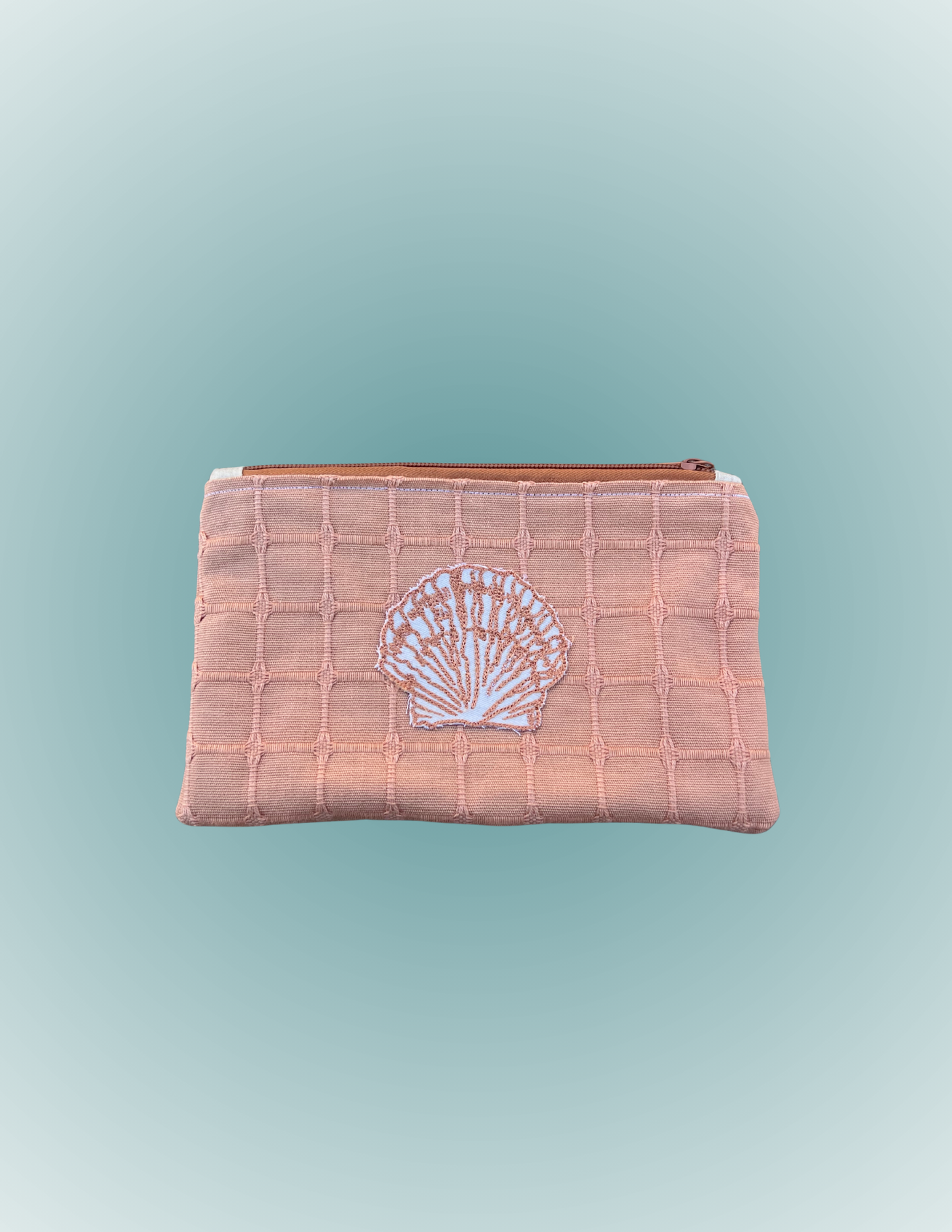 Sunset Scallop - Medium Zip Pouch