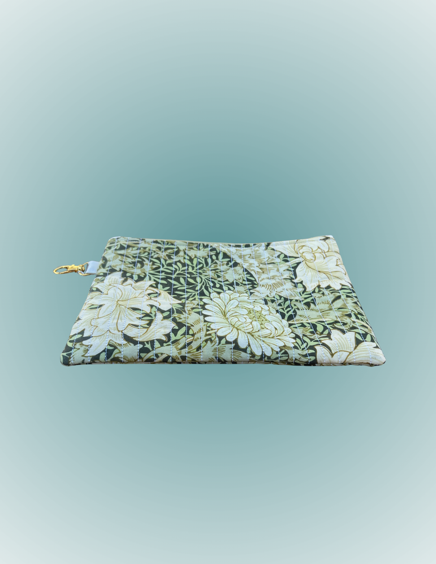Coastal Chrysanthemum - Medium Zip Pouch