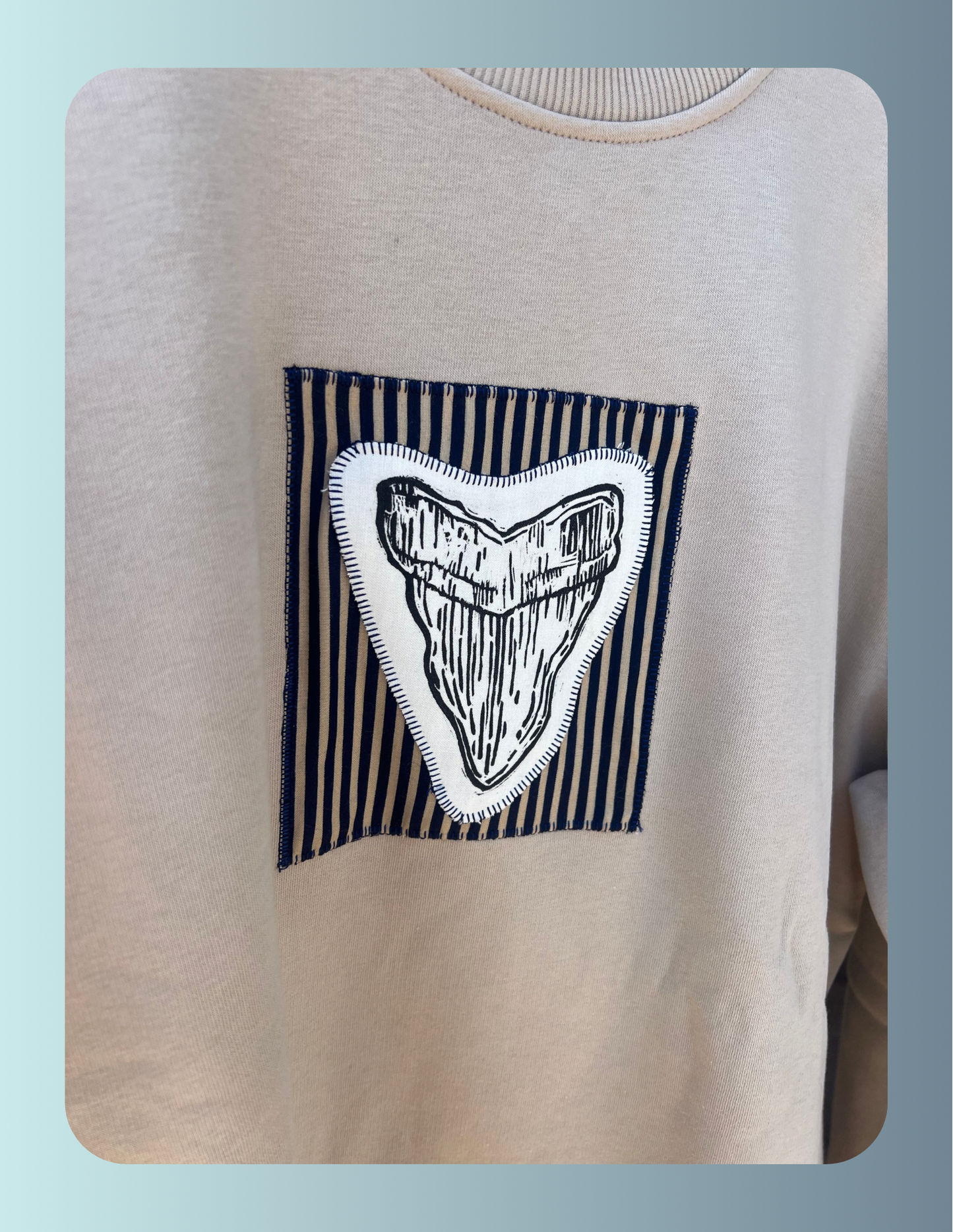 Shark Tooth - Patch Hoodie
