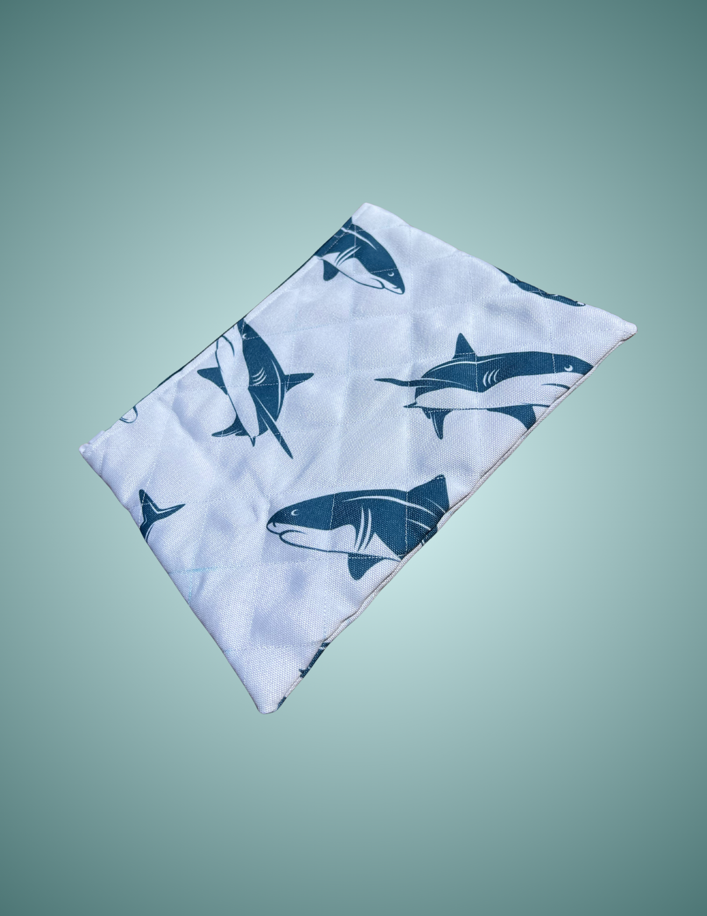Sharky Shark - Large Zip Pouch
