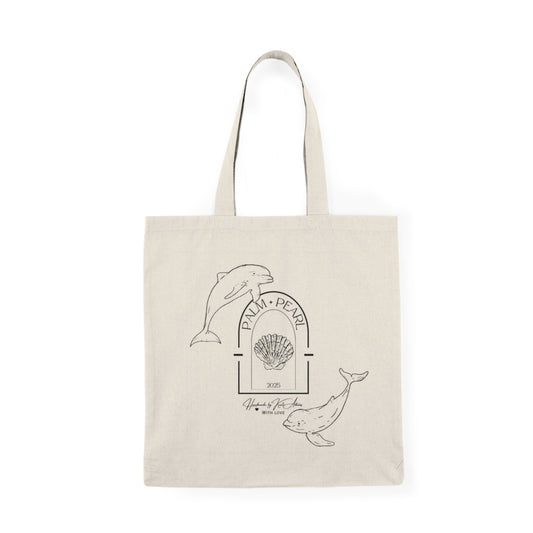 Dolphin - Natural Tote Bag