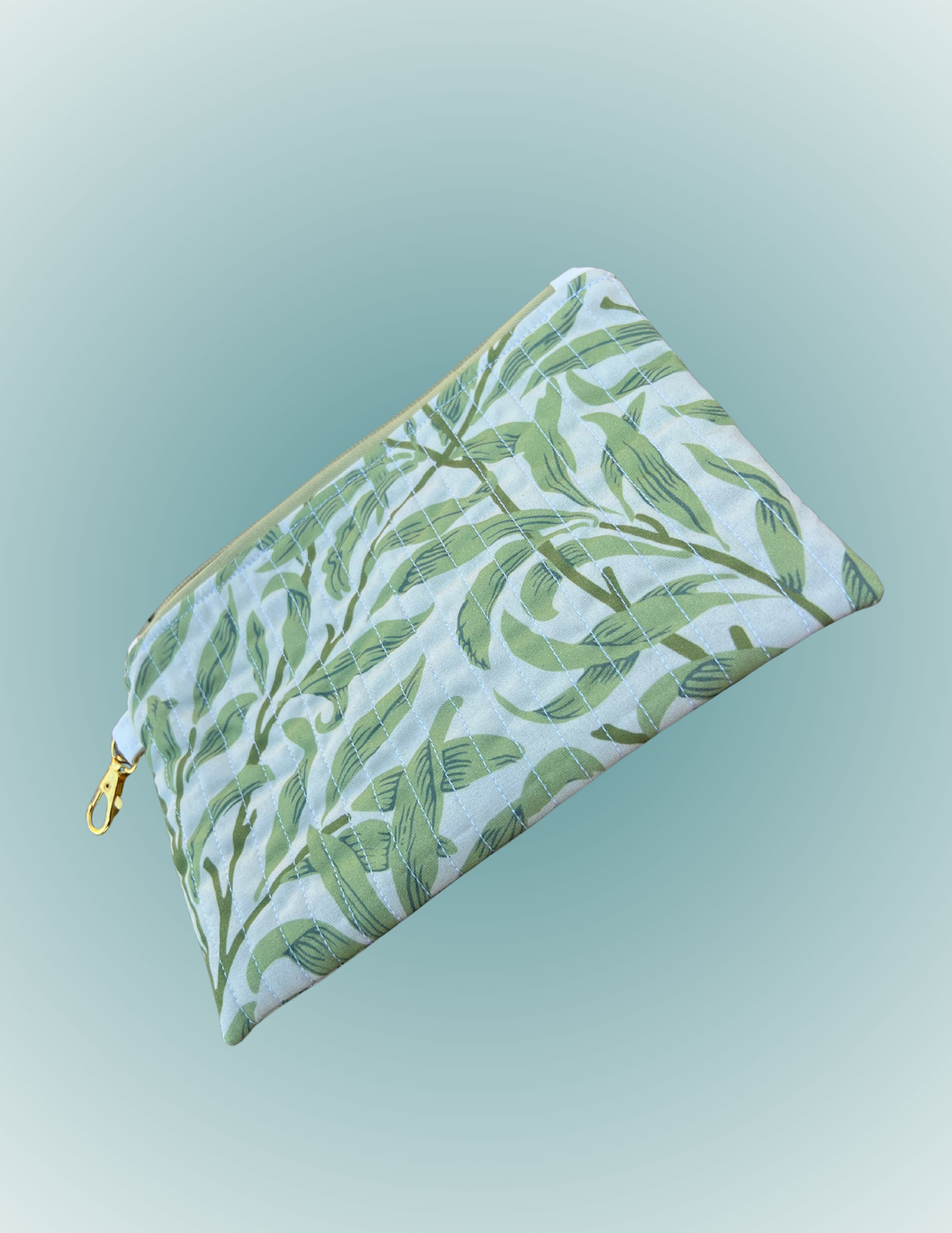 Shoreline Sprig - Medium Zip Pouch