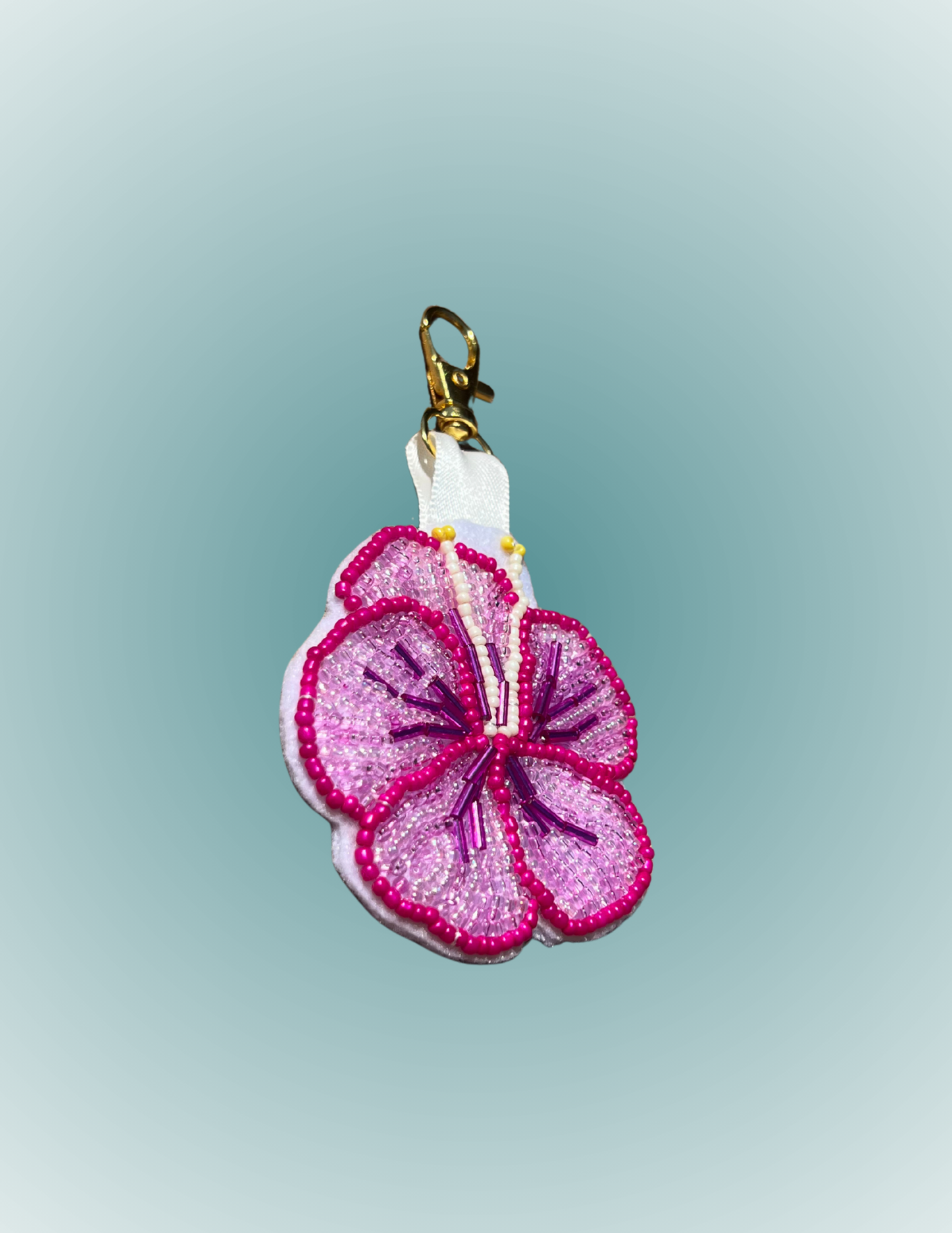Hand Beaded Bag Charm