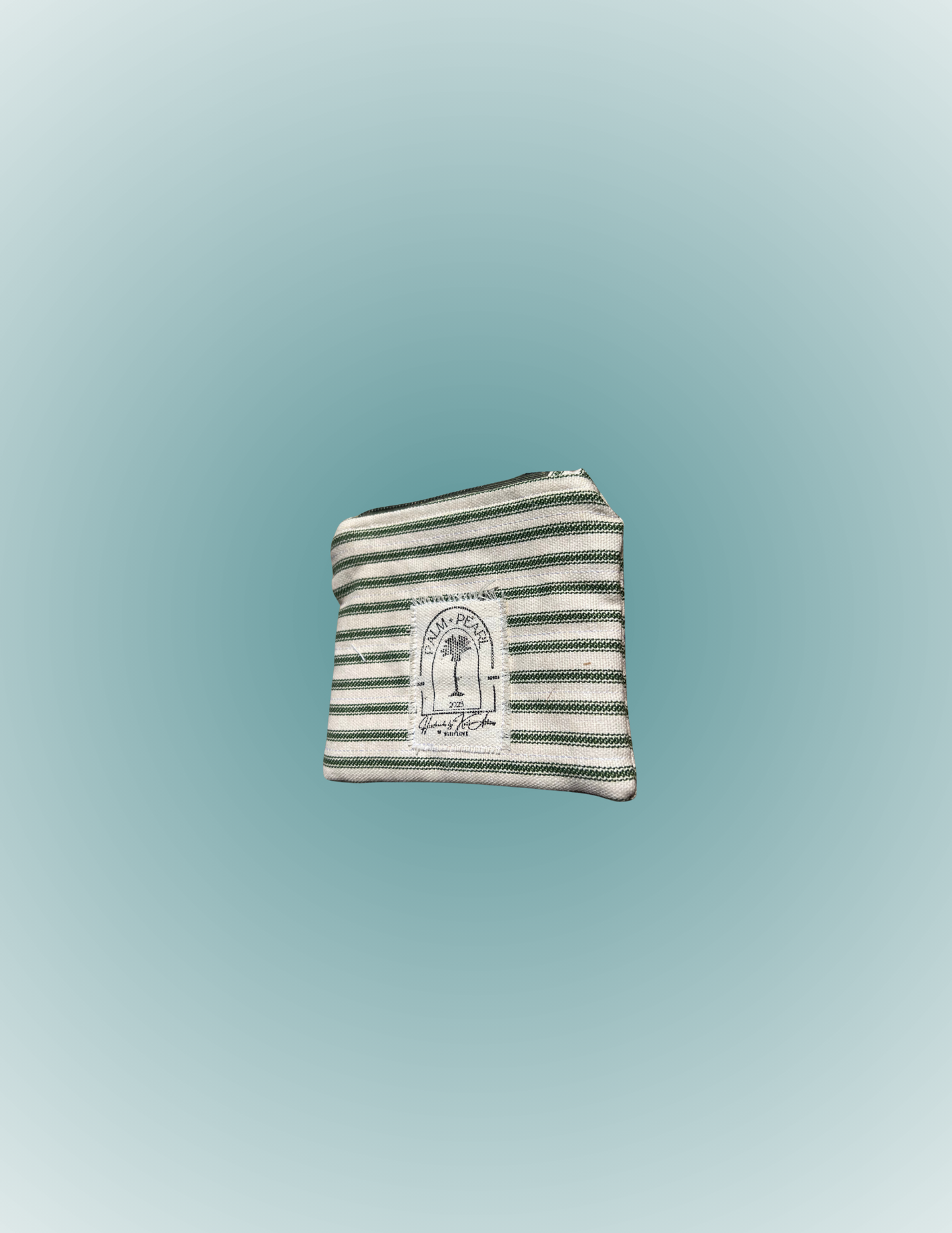 Seagrass Stripes - Wallet Zip Pouch