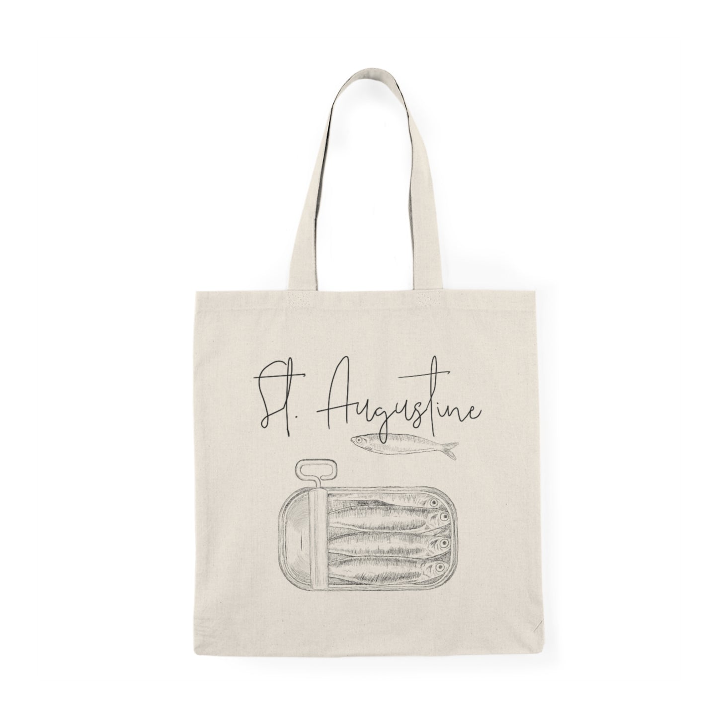 St Augustine, Florida - Sardine Tote Bag