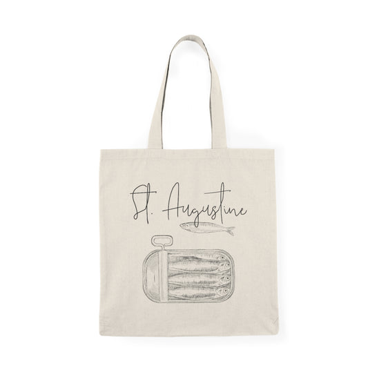 St Augustine, Florida - Sardine Tote Bag