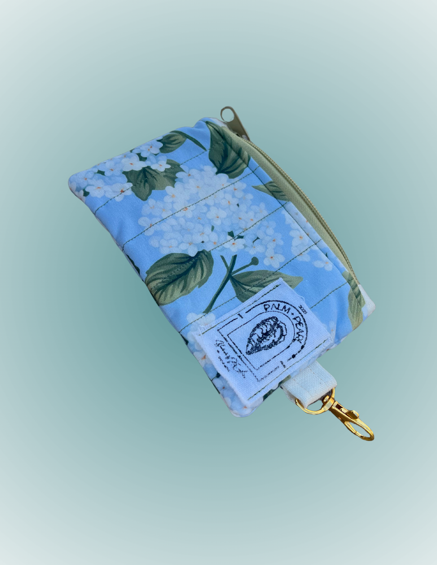 Hydrangea Breeze - Wallet Zip Pouch