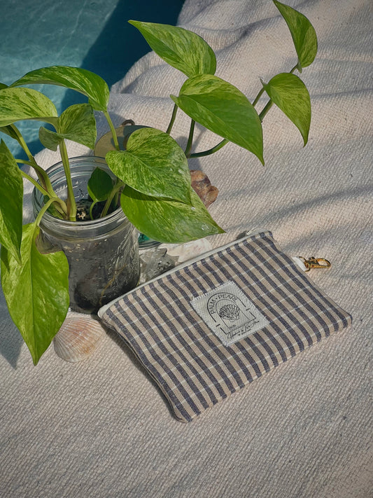 Harbor Plaid - Small Zip Pouch