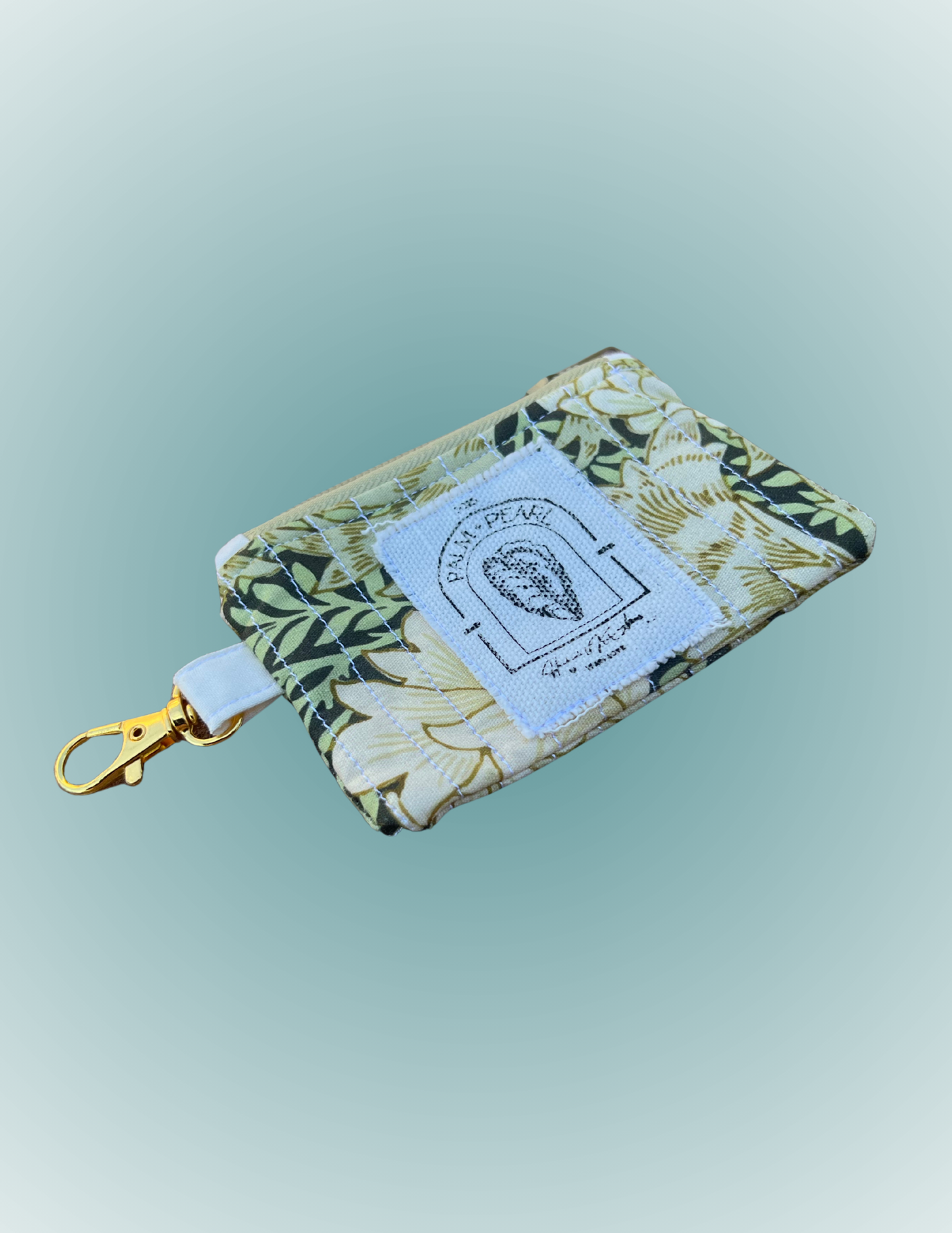 Coastal Chrysanthemum - Wallet Zip Pouch