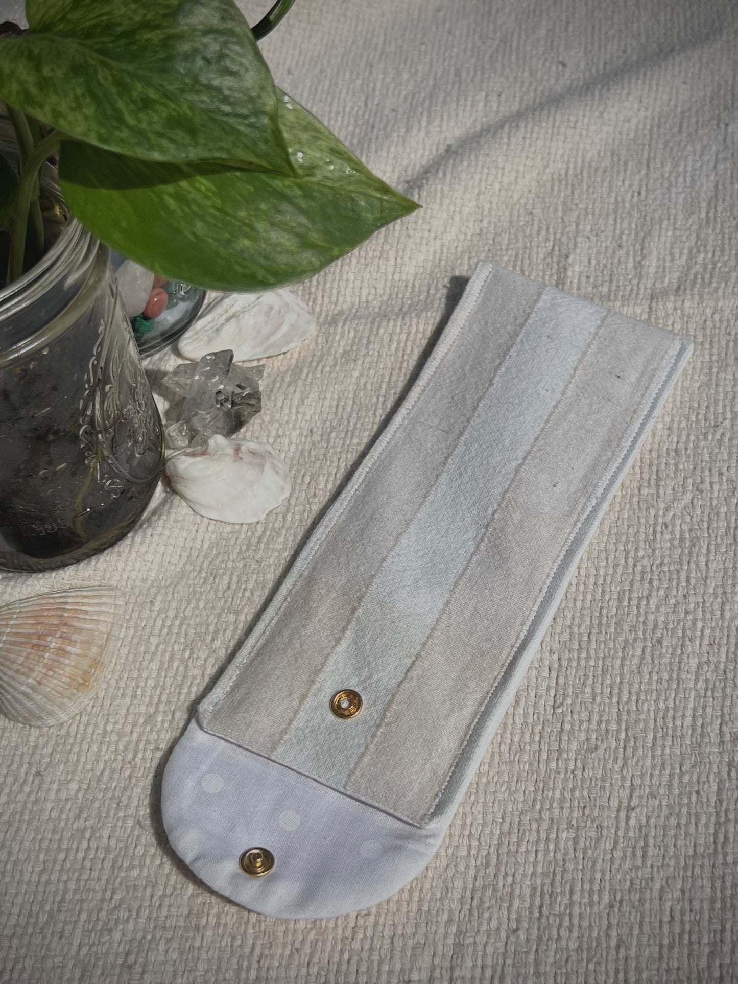 Sun, Sand, and Stripes - Sunglass Pouch
