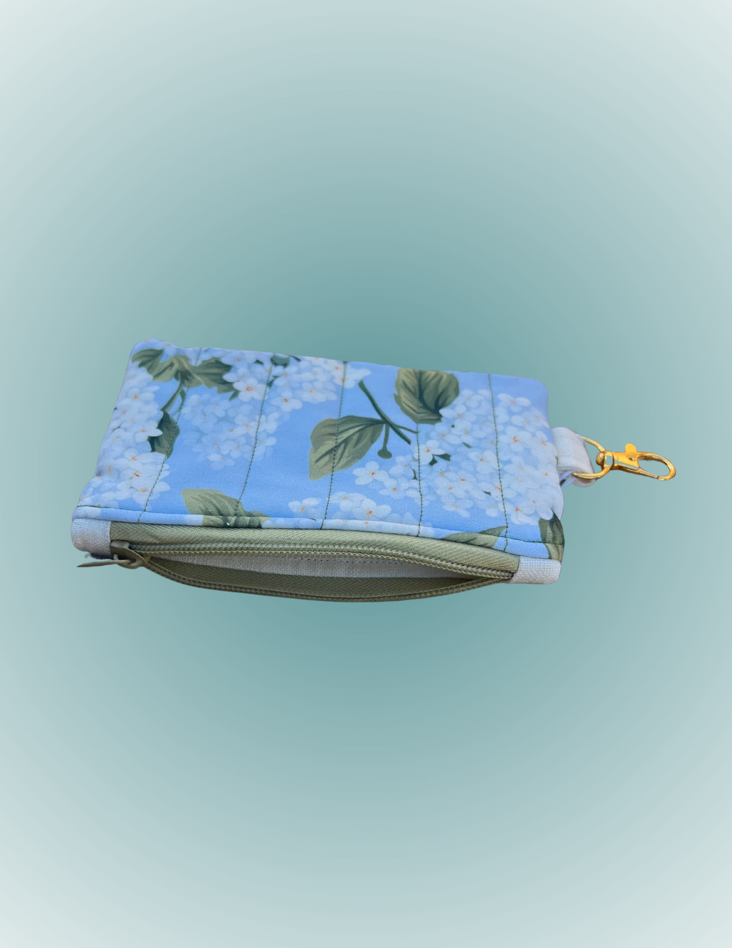 Hydrangea Breeze - Wallet Zip Pouch