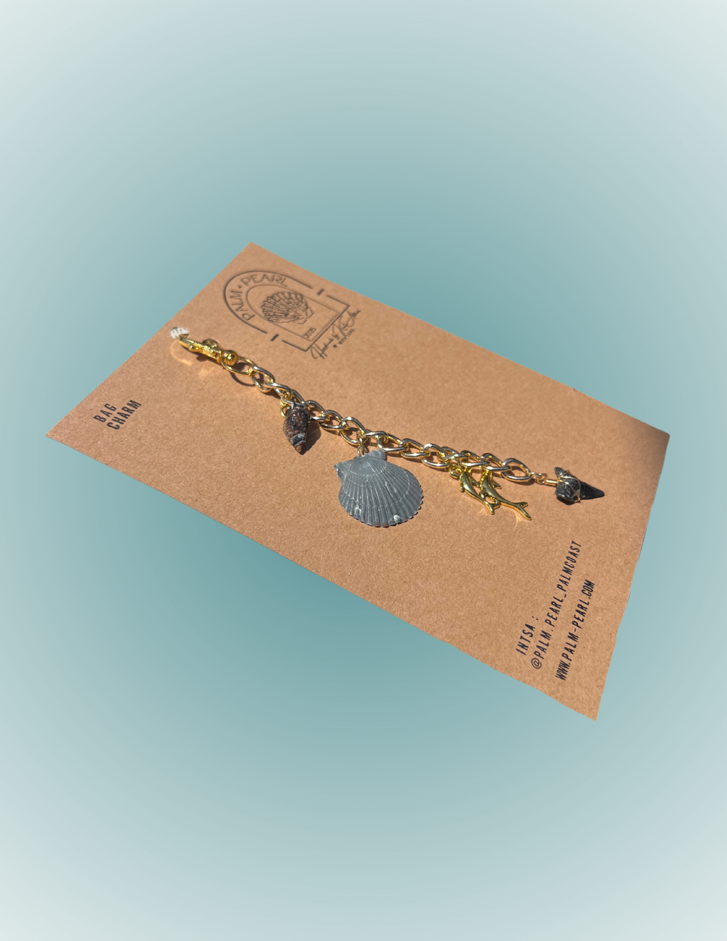 Bag Charm - Sharks Tooth