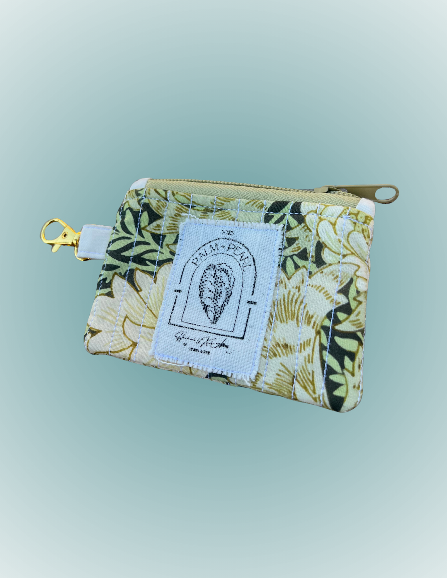 Coastal Chrysanthemum - Wallet Zip Pouch