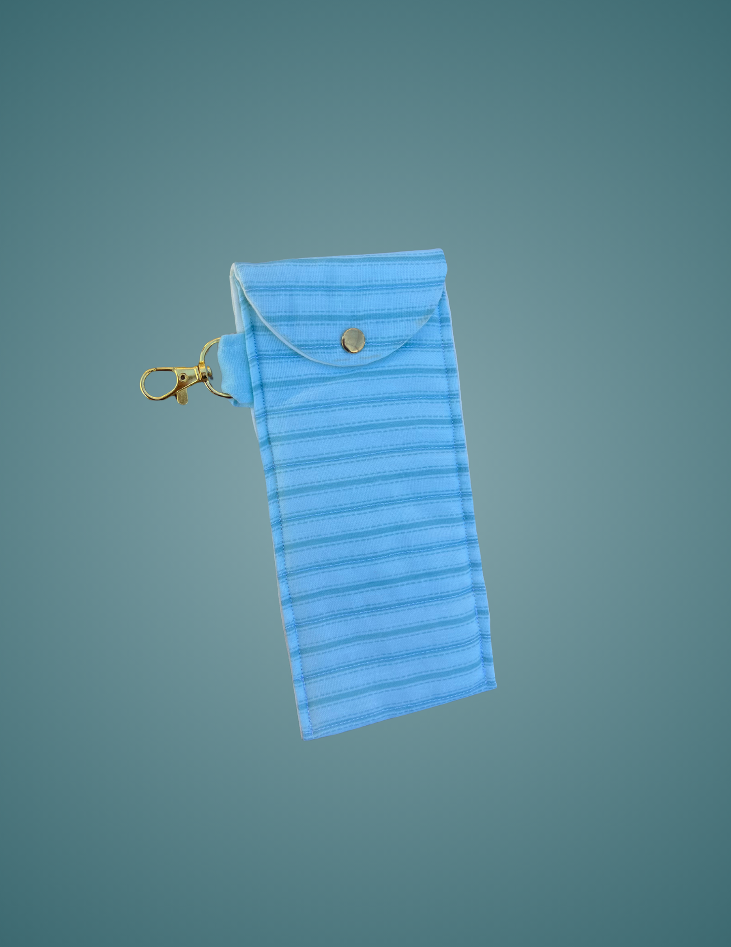Lagoon Stripes - Sunglass Pouch