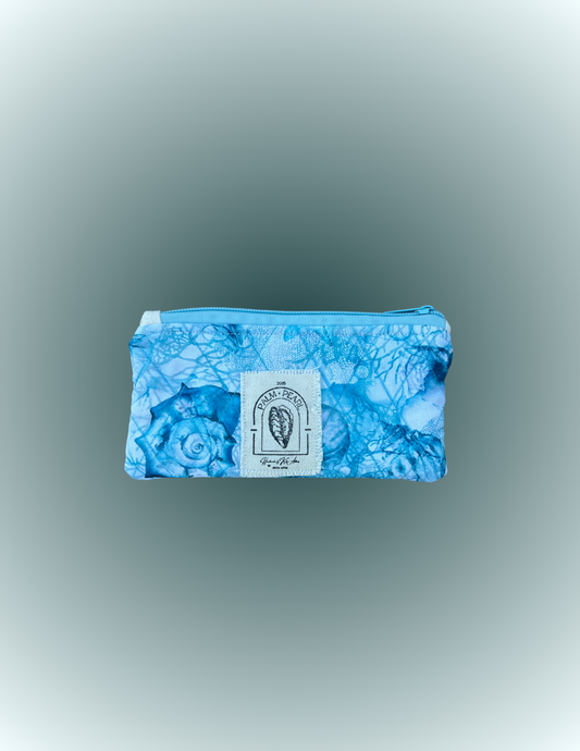 Tide Pool Dreams - Small-Long Zip Pouch