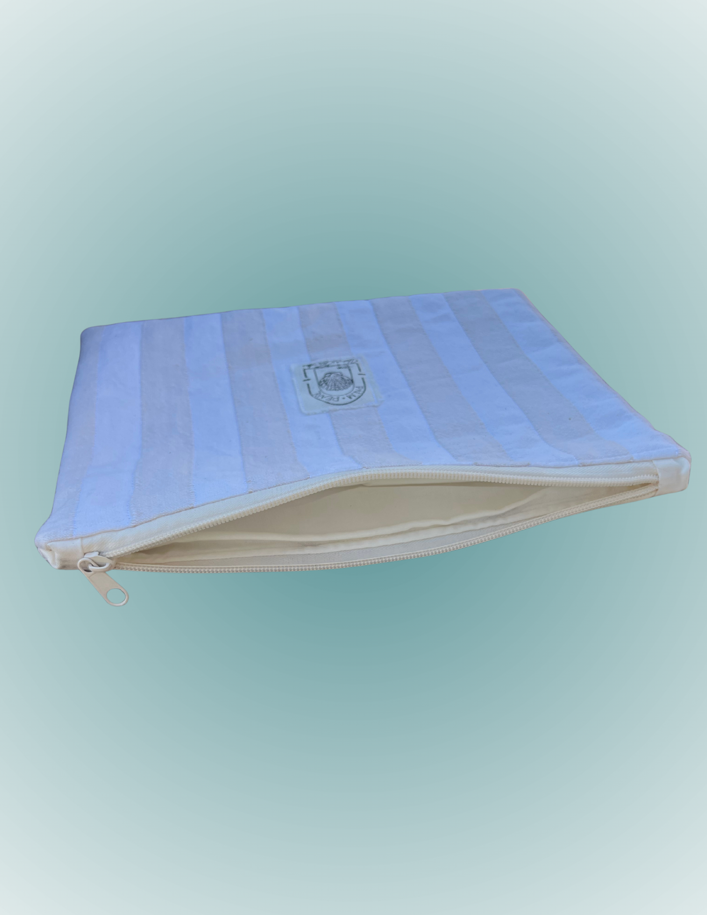 Sun, Sand, and Stripes - Large Zip Pouch