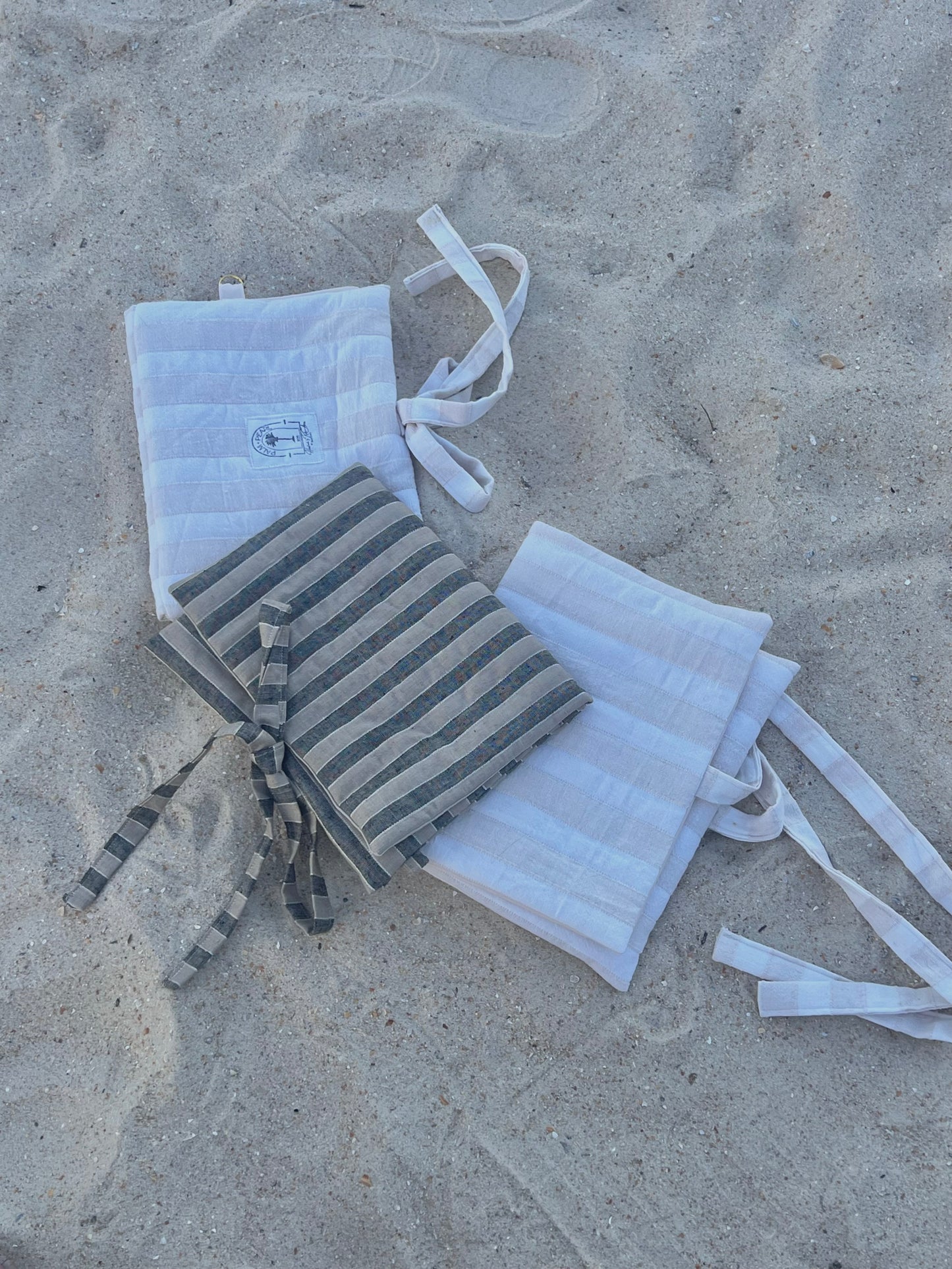 Sun, Sand & Stripes Quilted Sleeve – Book + Tablet Sleeve