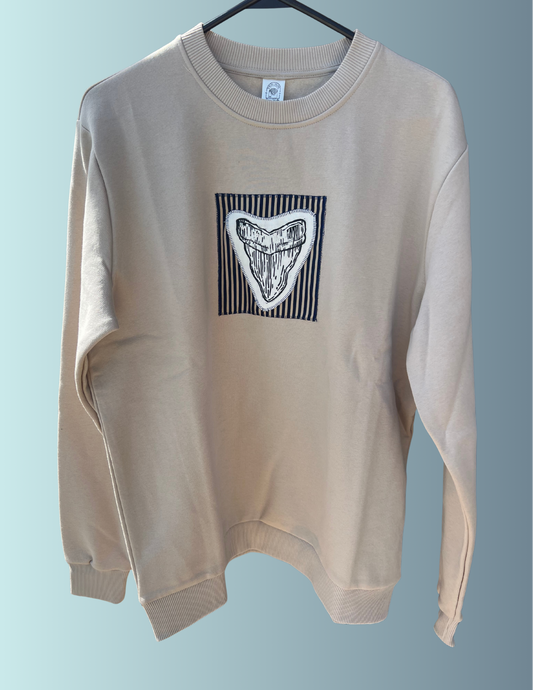 Shark Tooth - Patch Hoodie