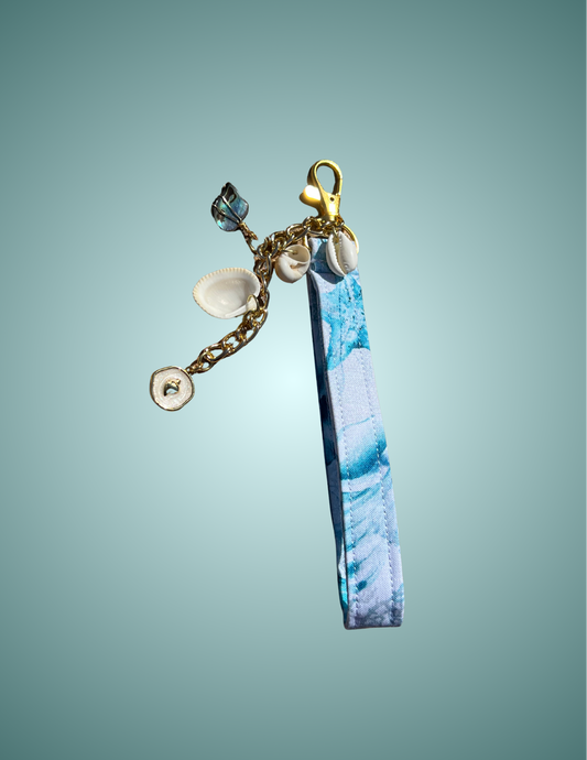 Tidepool Dreams - Wristlet Keychain with Charm