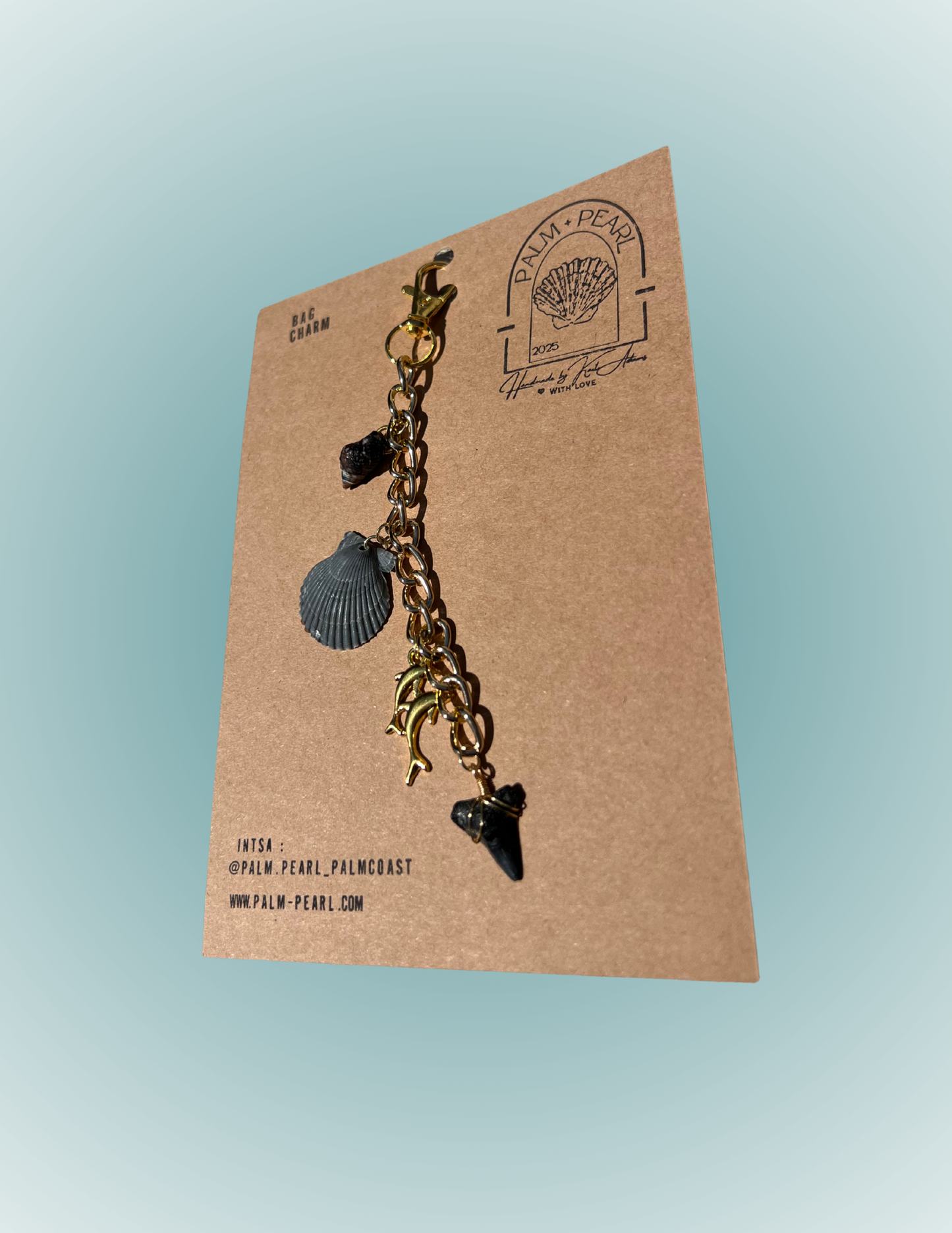 Bag Charm - Sharks Tooth
