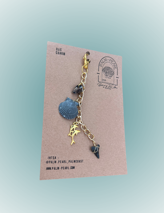 Bag Charm - Sharks Tooth
