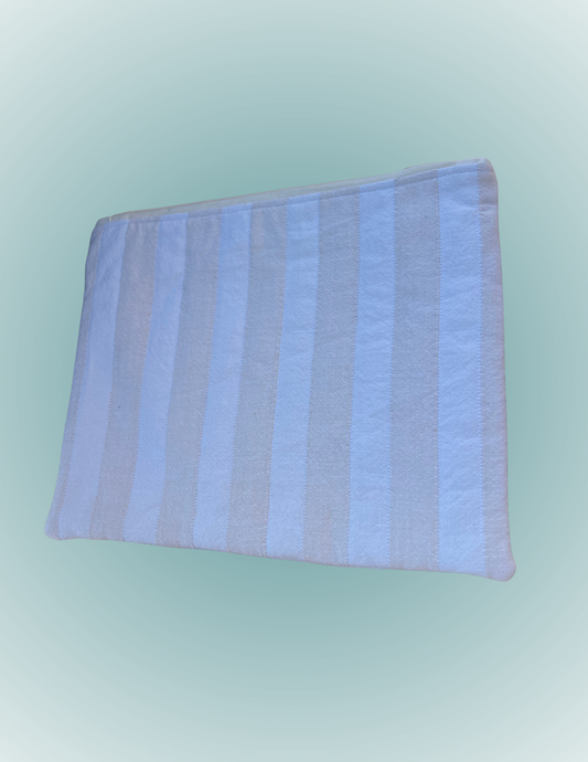 Sun, Sand, and Stripes - Large Zip Pouch