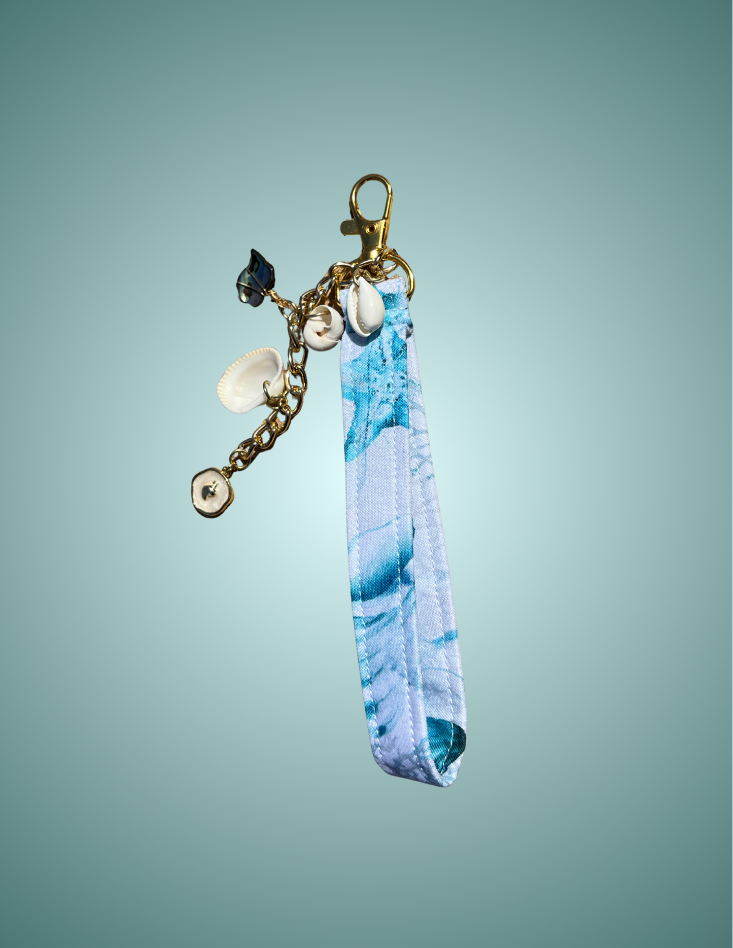 Tidepool Dreams - Wristlet Keychain with Charm