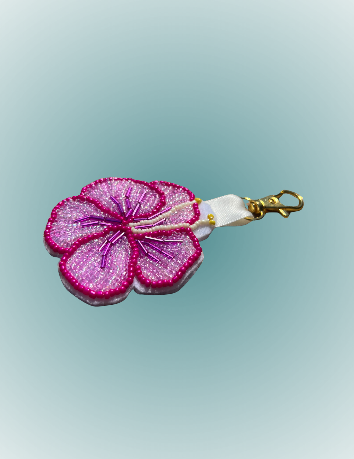 Hand Beaded Bag Charm