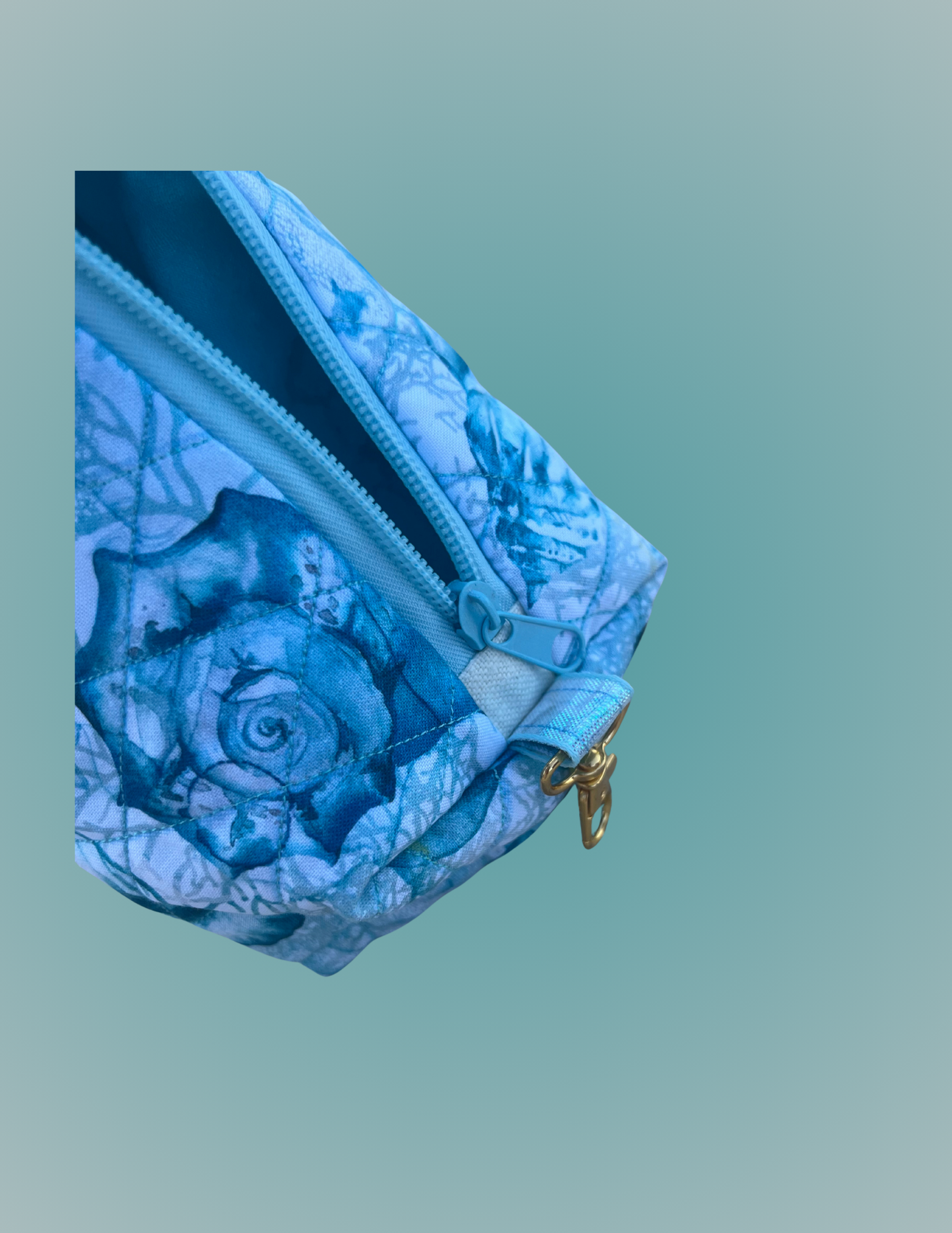 Tide Pool Dreams - Medium Boxy Zip Pouch