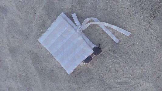 Sun, Sand & Stripes Quilted Sleeve – Book + Tablet Sleeve
